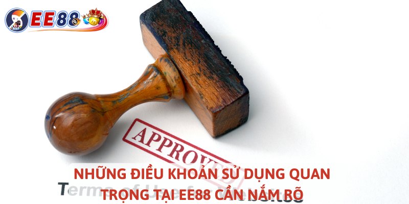 Những điều khoản sử dụng quan trọng tại EE88 cần nắm rõ